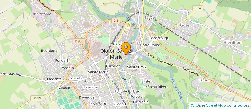 localisation de l'entreprise 939 126 470   OLORON-SAINTE-MARIE