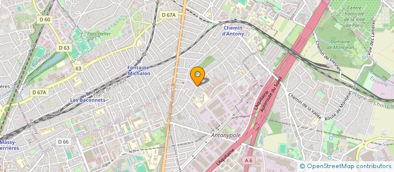 localisation de l'entreprise 939 132 023  à ANTONY