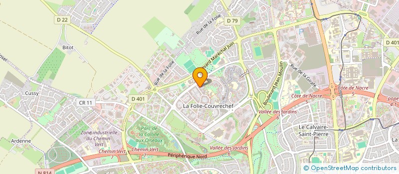 localisation de l'entreprise 939 133 856  à CAEN