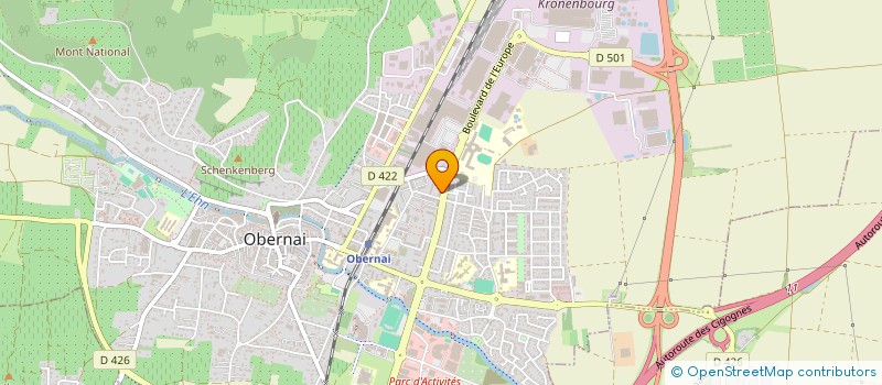 localisation de l'entreprise 939 134 425   OBERNAI