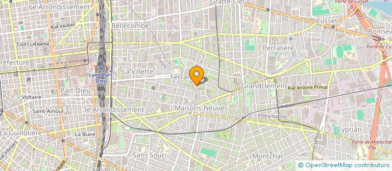 localisation de l'entreprise 939 179 867   VILLEURBANNE