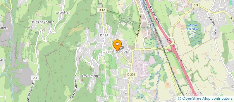 localisation de l'entreprise 939 215 893   SAINT-BALDOPH