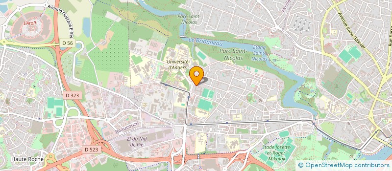 localisation de l'entreprise 939 303 210   LOIRE-AUTHION