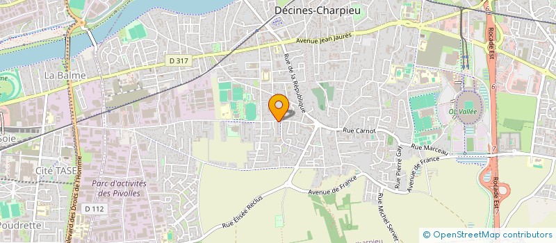 localisation de l'entreprise 939 304 820   DECINES-CHARPIEU