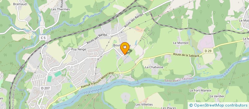 localisation de l'entreprise 939 308 540   LE PALAIS-SUR-VIENNE