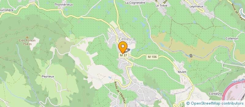 localisation de l'entreprise 939 313 524   CELLIEU