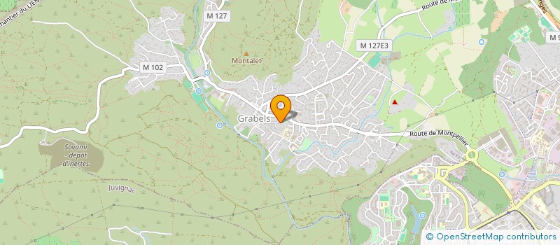 localisation de l'entreprise 939 315 693   GRABELS