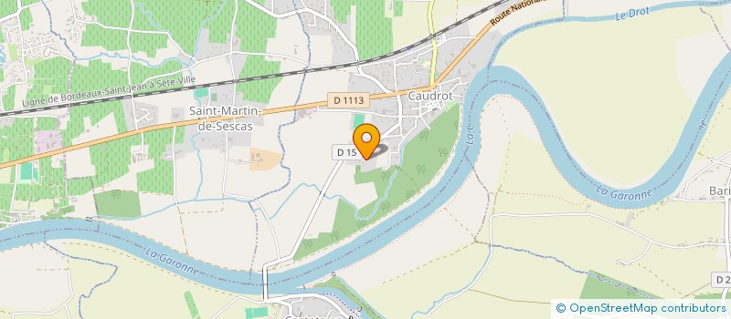 localisation de l'entreprise 939 379 533   CAUDROT