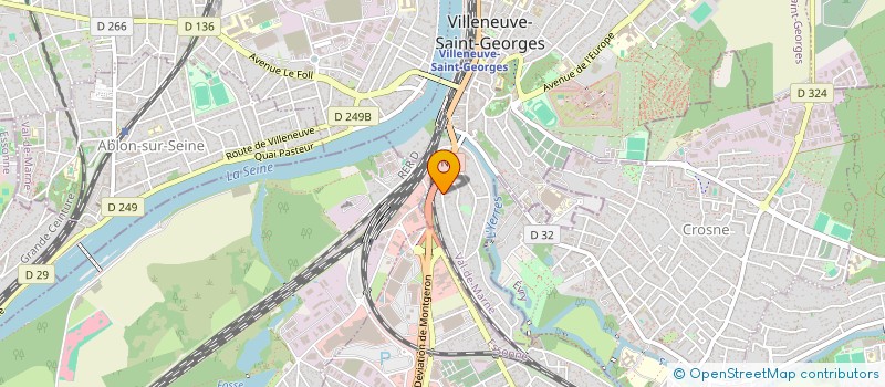 localisation de l'entreprise 939 396 552 à MASSY