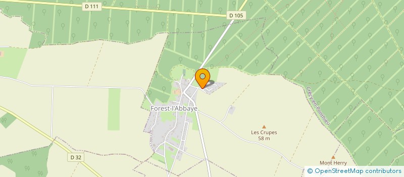 localisation de l'entreprise 939 406 013   FOREST-L'ABBAYE