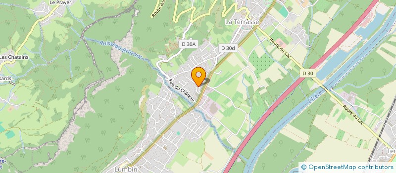 localisation de l'entreprise 939 420 758   LA TERRASSE