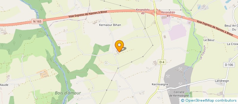 localisation de l'entreprise 939 460 465   RIEC-SUR-BELON