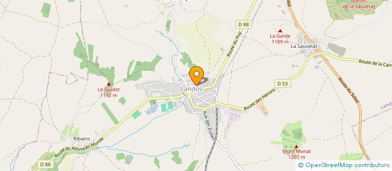 localisation de l'entreprise 939 498 796   SAINT-HAON