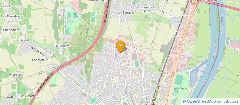 localisation de l'entreprise 939 511 879  à MACON