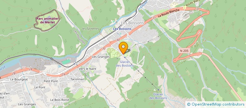 localisation de l'entreprise 939 523 973   SERVOZ