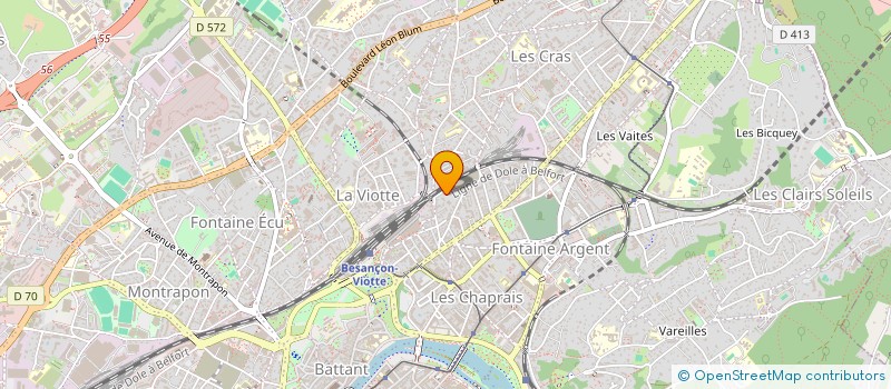 localisation de l'entreprise 939 540 829   BESANCON