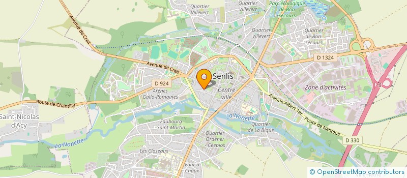 localisation de l'entreprise 939 541 298   SENLIS