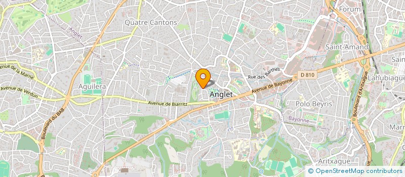 localisation de l'entreprise 939 589 701   ANGLET