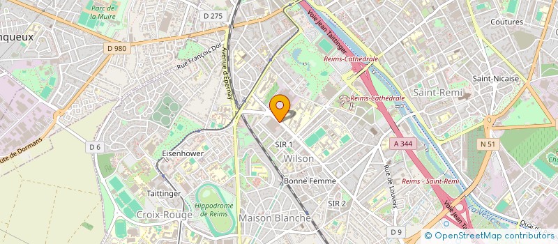 localisation de l'entreprise 939 608 550   REIMS