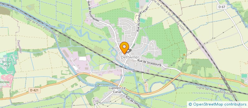 localisation de l'entreprise 939 608 634   DETTWILLER