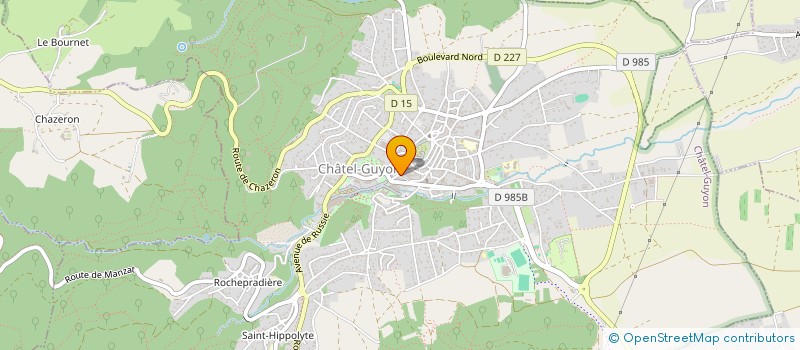 localisation de l'entreprise 939 641 619   CHATEL-GUYON