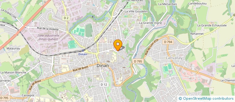 localisation de l'entreprise 939 642 385   DINAN