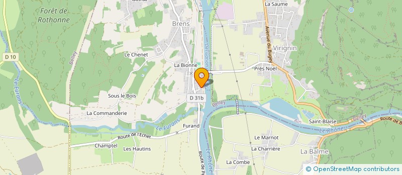 localisation de l'entreprise 939 660 726   BRENS