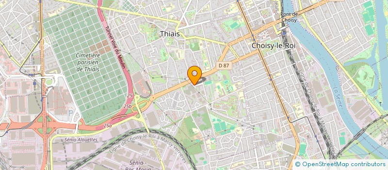 localisation de l'entreprise 939 676 631   THIAIS