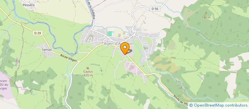 localisation de l'entreprise 939 679 817   AGEN-D'AVEYRON