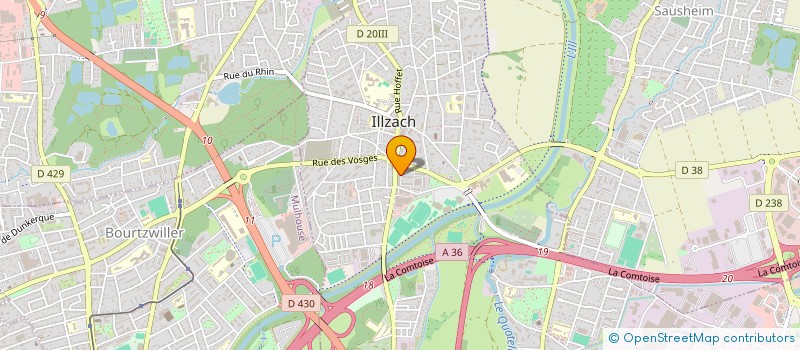 localisation de l'entreprise 939 693 917   ILLZACH