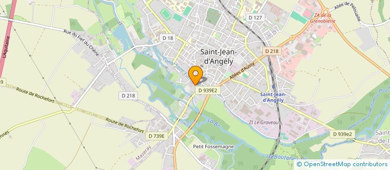 localisation de l'entreprise 939 699 377   SAINT-JEAN-D'ANGELY