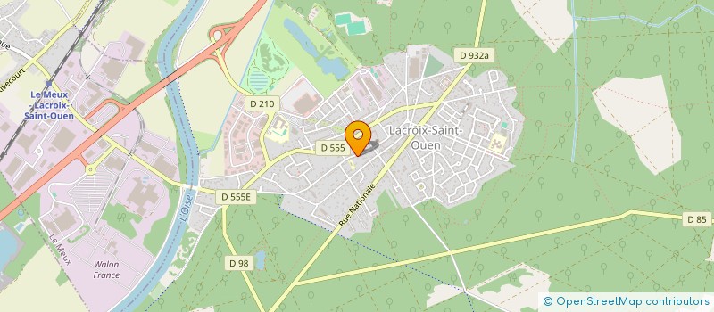 localisation de l'entreprise 939 726 824   LACROIX-SAINT-OUEN