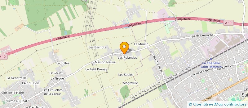 localisation de l'entreprise 939 730 339   CHAINGY