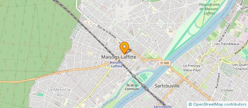 localisation de l'entreprise 939 740 221   MAISONS-LAFFITTE