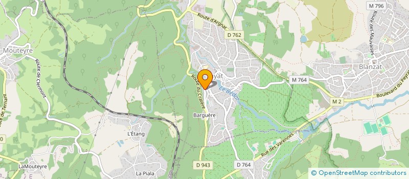 localisation de l'entreprise 939 759 437   CHATEL-GUYON