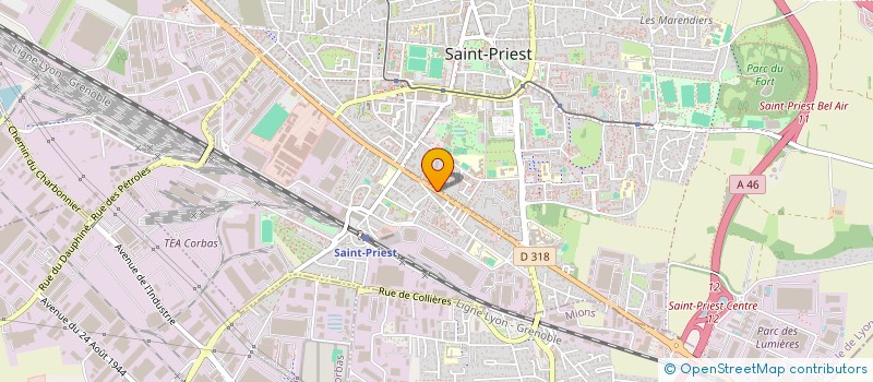 localisation de l'entreprise 939 773 370   SAINT-PRIEST