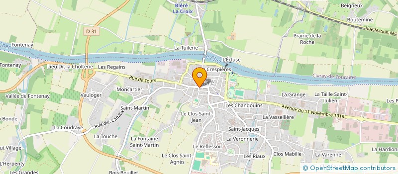 localisation de l'entreprise 939 777 843   BLERE