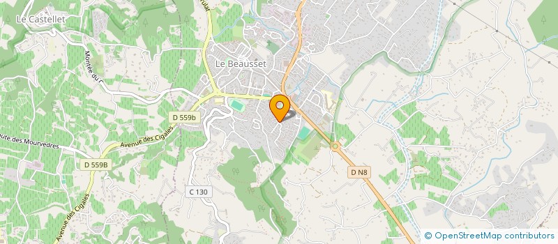 localisation de l'entreprise 939 778 940   LE BEAUSSET