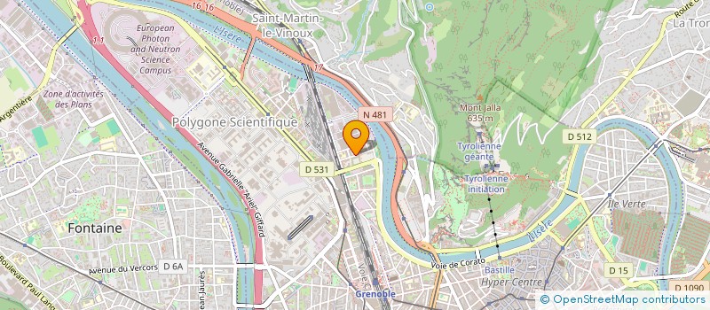 localisation de l'entreprise 939 832 861   GRENOBLE