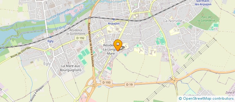 localisation de l'entreprise 939 852 430 à ARPAJON