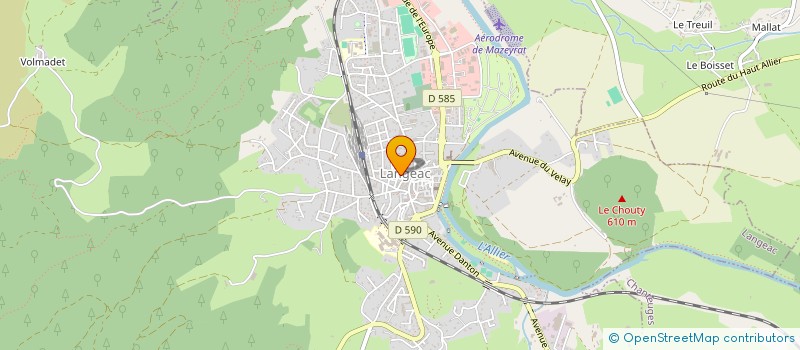 localisation de l'entreprise 939 853 594   LANGEAC