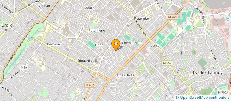 localisation de l'entreprise 939 862 587   ROUBAIX