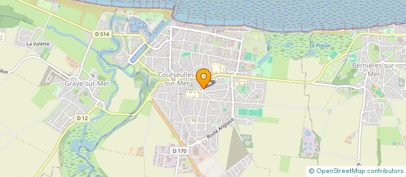 localisation de l'entreprise 939 922 225   COURSEULLES-SUR-MER