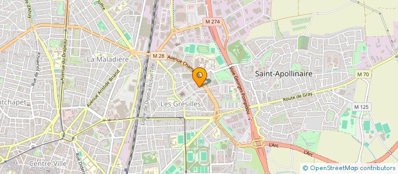 localisation de l'entreprise 939 953 345   DIJON