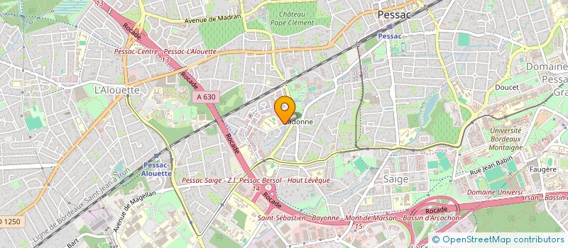 localisation de l'entreprise 939 974 739   PESSAC