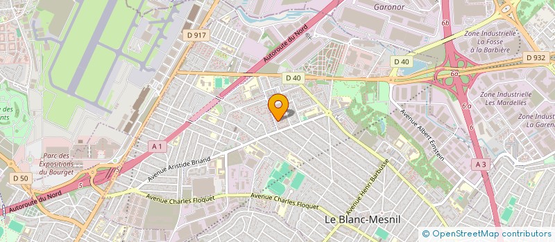 localisation de l'entreprise 939 982 138 à LE BLANC-MESNIL