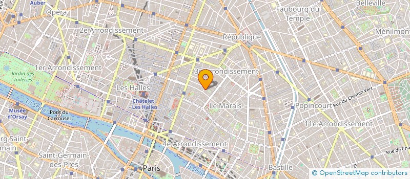 localisation de l'entreprise 94  PARIS