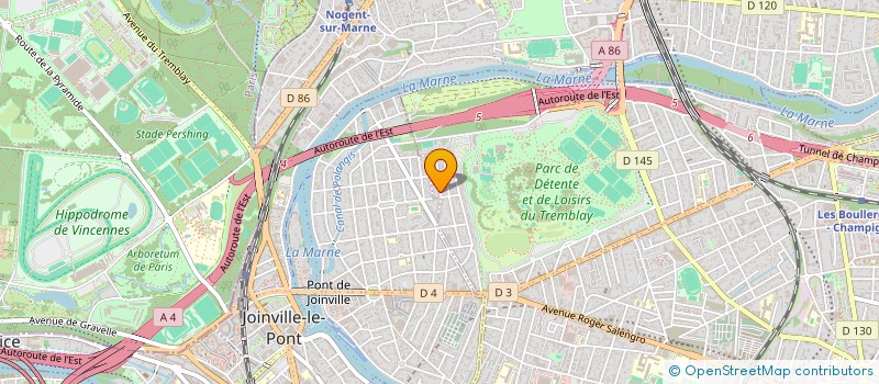 localisation de l'entreprise 94 LAFAYETTE PIU  CHAMPIGNY-SUR-MARNE