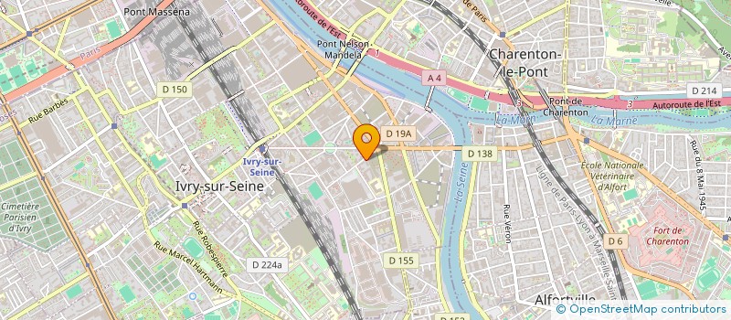 localisation de l'entreprise 94 VTC  IVRY-SUR-SEINE