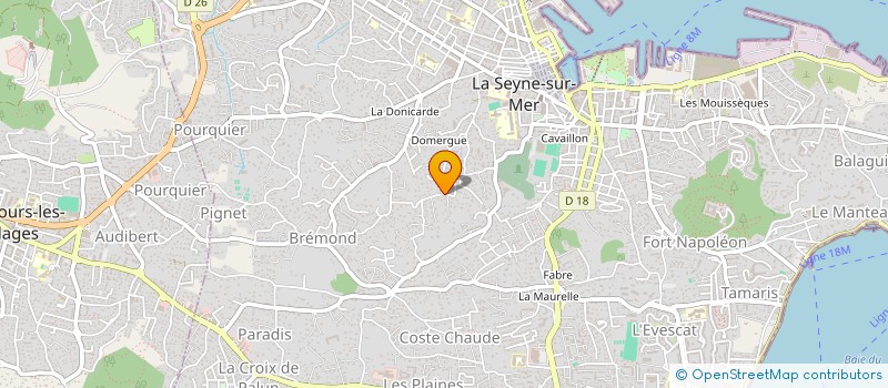 localisation de l'entreprise 940 009 533   LA SEYNE-SUR-MER